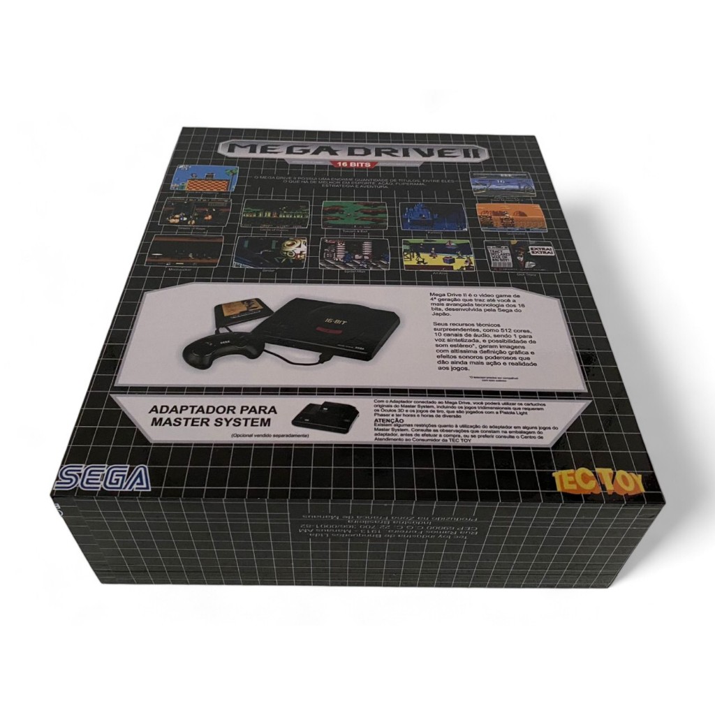 Caixa Vazia Mega Drive 2 Sega De Madeira Mdf | Shopee Brasil