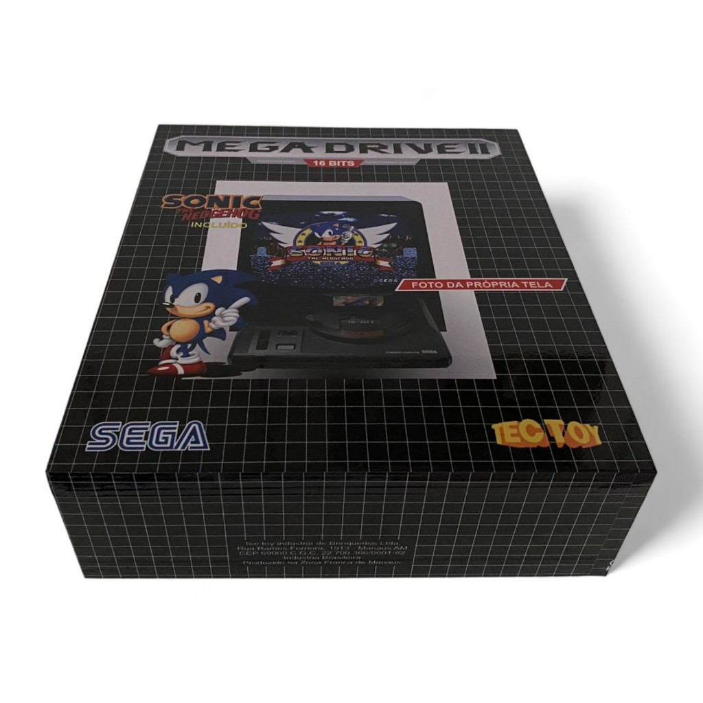 Caixa Vazia Mega Drive 2 Sega De Madeira Mdf | Shopee Brasil