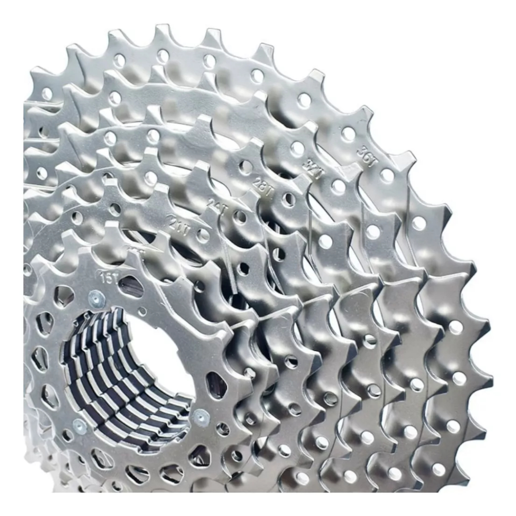 Cassete Catraca K7 9 Velocidades 9v 11/32t Dentes Aço Inoxidável