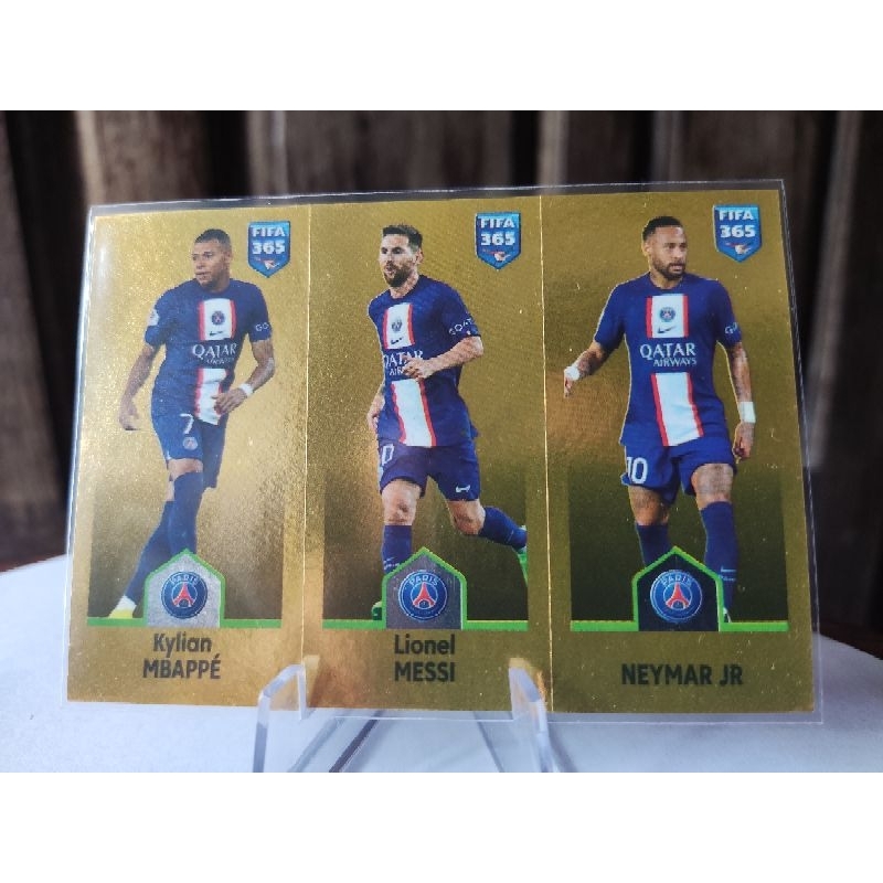 Figurinha Messi Mbappé Neymar Psg | Shopee Brasil
