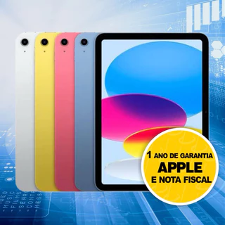 Apple iPad 10 Geração 64GB Wi-fi 2022 Tela 10,9 Original Novo Lacrado com Garantia Apple de 1 ano