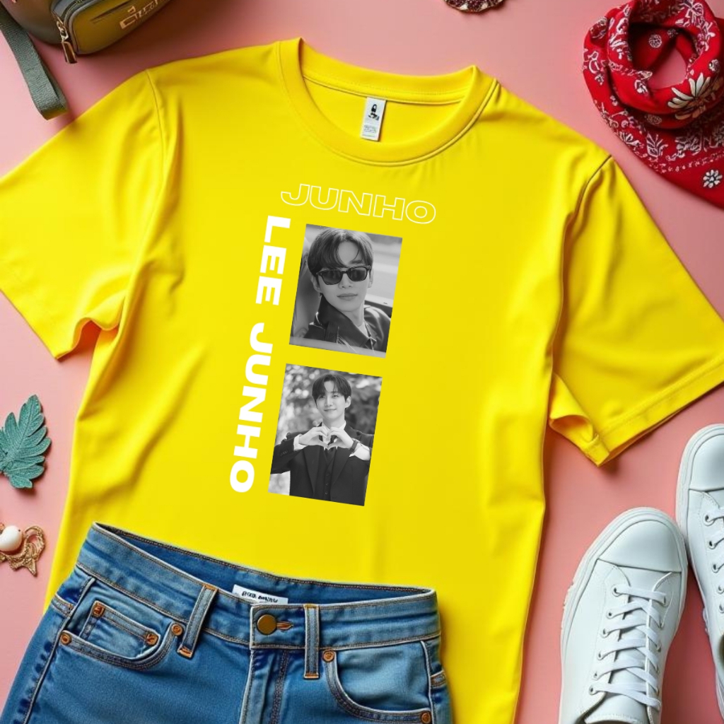 Camisa 2PM Lee Junho 100% Algodão Unissex Sorriso Real | Shopee Brasil
