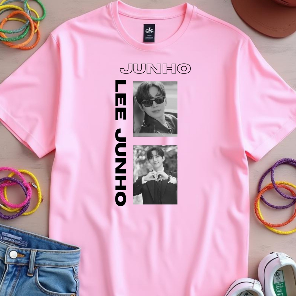 Camisa 2PM Lee Junho 100% Algodão Unissex Sorriso Real | Shopee Brasil