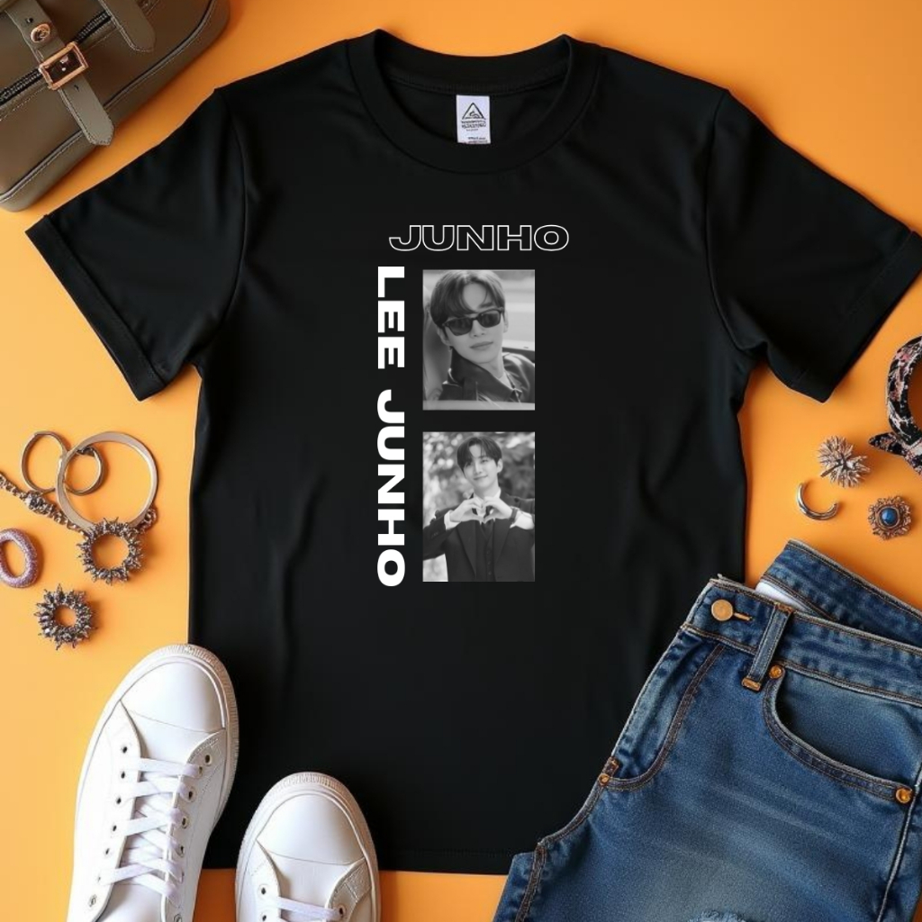 Camisa 2PM Lee Junho 100% Algodão Unissex Sorriso Real | Shopee Brasil