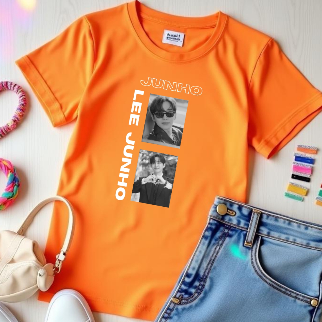 Camisa 2PM Lee Junho 100% Algodão Unissex Sorriso Real | Shopee Brasil