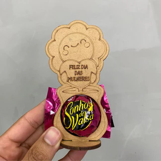 Lembrancinha dia das Mulheres Kit Porta Bombom Mulher em Oferta na Shopee