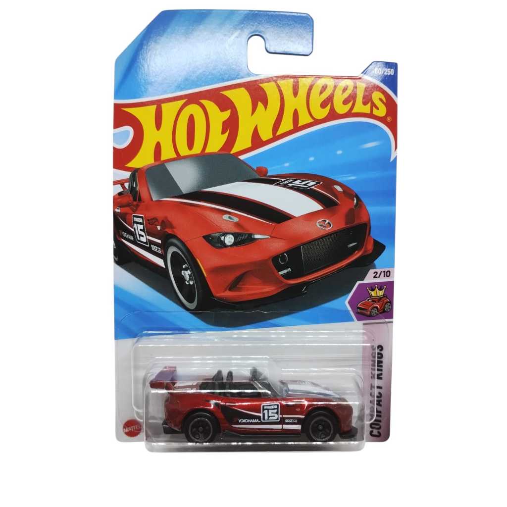 HOT WHEELS - MAZDA MX-5 MIATA 15 - 80/250 - LOTE 2025 - JBB18-N7C5
