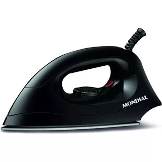 Ferro de Passar Mondial 6 Níveis 110v e 220v FSN-55-B Preto Alumínio