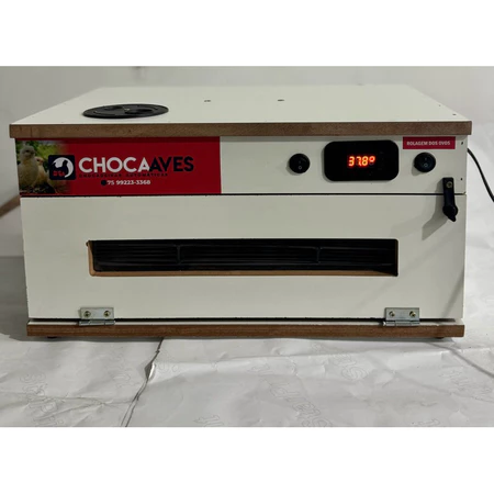 Chocadeira 70 Ovos de galinha, AUTOMÁTICA com OVOSCÓPIO