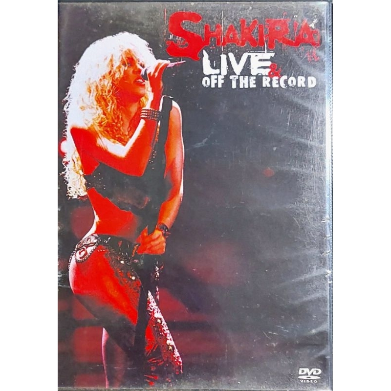 DVDs Shakira Originais - Fixation Tour, Live From Paris, Live Off