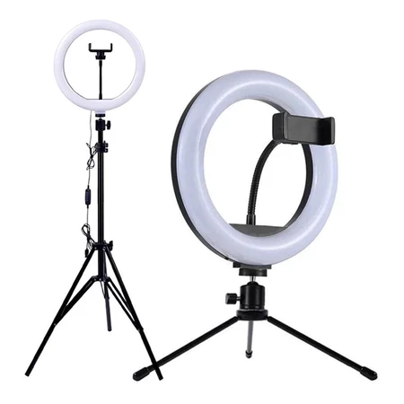 Kit Completo Ring Light Profissional 12 polegadas 30cm C Tripé 2 10M