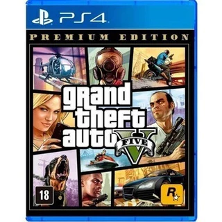 Grand Theft Auto V Premium Edition - GTA 5 PS4 - Português LACRADO NOVO