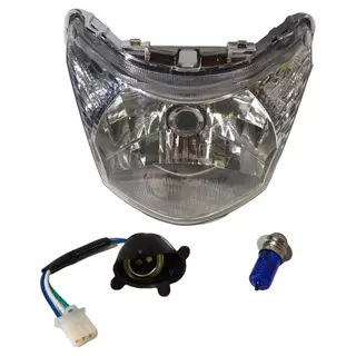 Bloco Optico Biz 110/125 2011 a 2017 + lampada + soquete