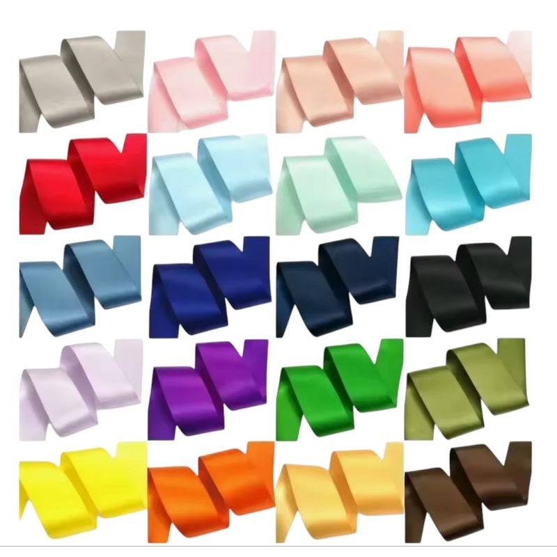 Fita de Cetim N°2 - 10mm Com 10 metros Diversas Cores | Shopee Brasil