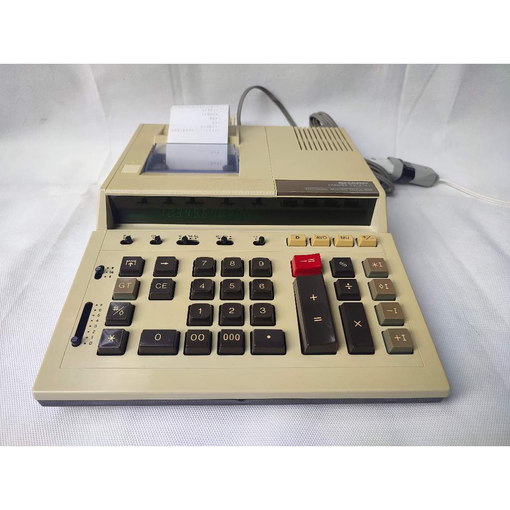 Calculadora Sharp Compet CS-2181. | Shopee Brasil