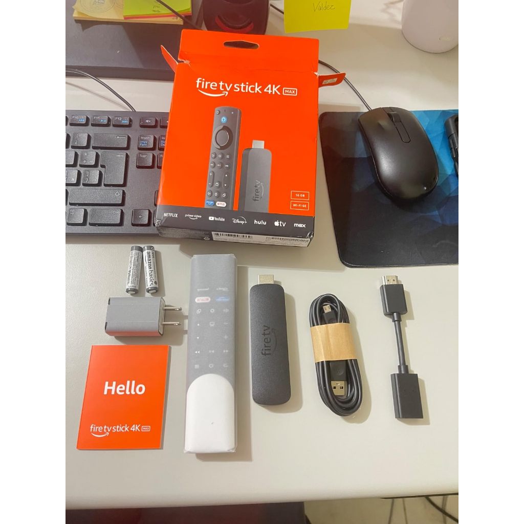 Novo Amazon Fire Tv Stick 4k Ultra Hd Max 2ª geração 16gb Wi