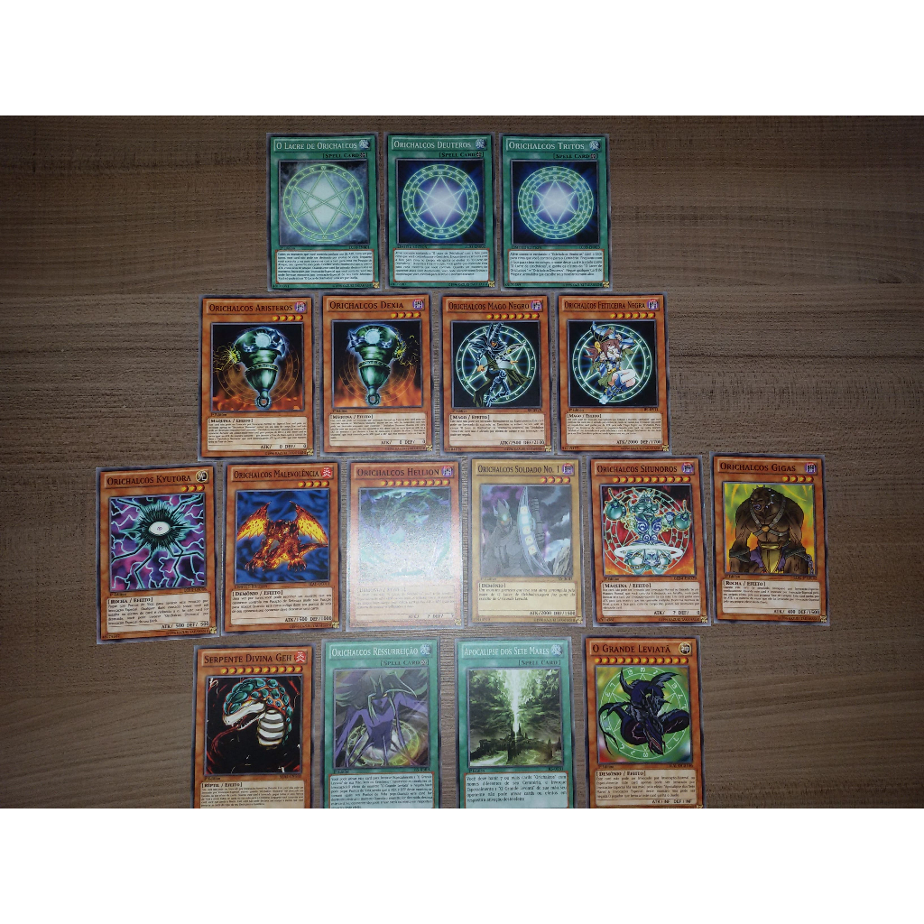 Cartas Yugioh - Deck Jaden Rei Supremo Heroi Maligno 49 cartas