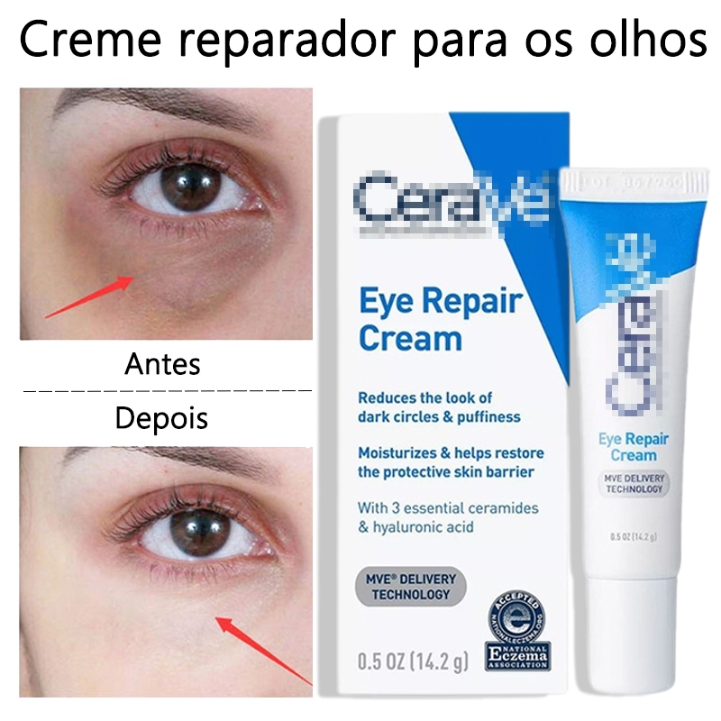 Olhos Para Olheiras Eye Repair Cream Clareador De Olheiras Escuras-14 ...