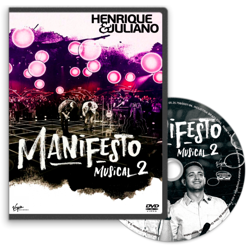 DVD - Henrique & Juliano - Manifesto Musical 2 (2025) | Shopee Brasil