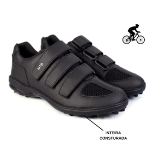 Sapatilha de Ciclismo Tênis Bike MTB Speed Leve Antiderrapante e Confortável