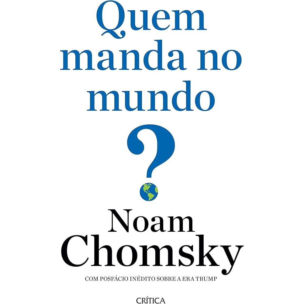 Livro Quem Manda no Mundo? - Noam Chomsky | Shopee Brasil