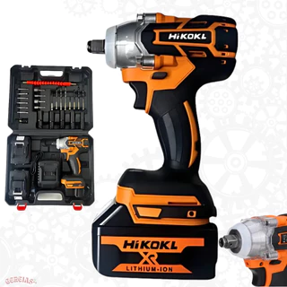 Parafusadeira Profissional com Duas Baterias RYOKU Carregamento Rápido 21v ou 36v Antideslizante
