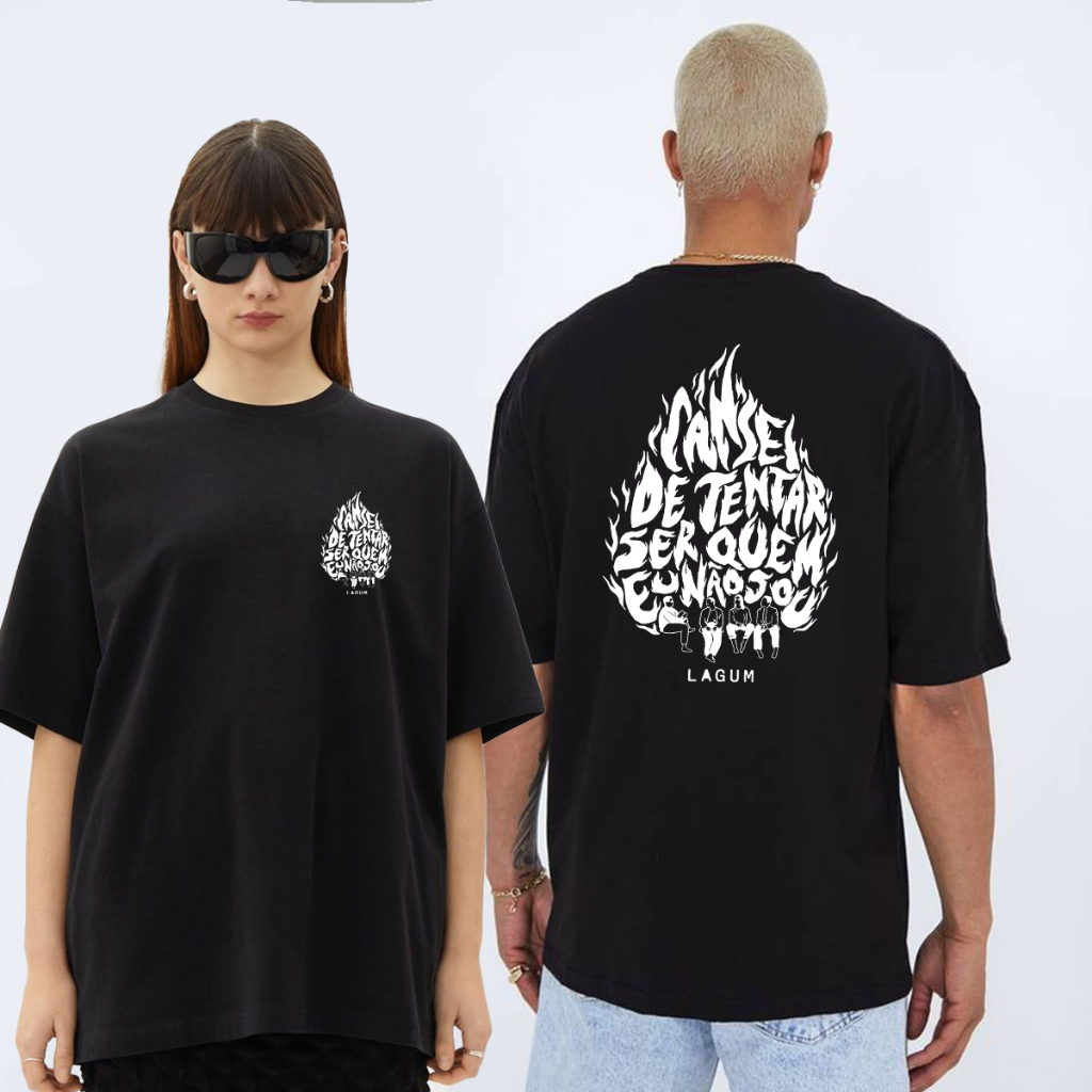 Camisa Camiseta Banda Lagum T-Shirt Unissex 100% Algodão