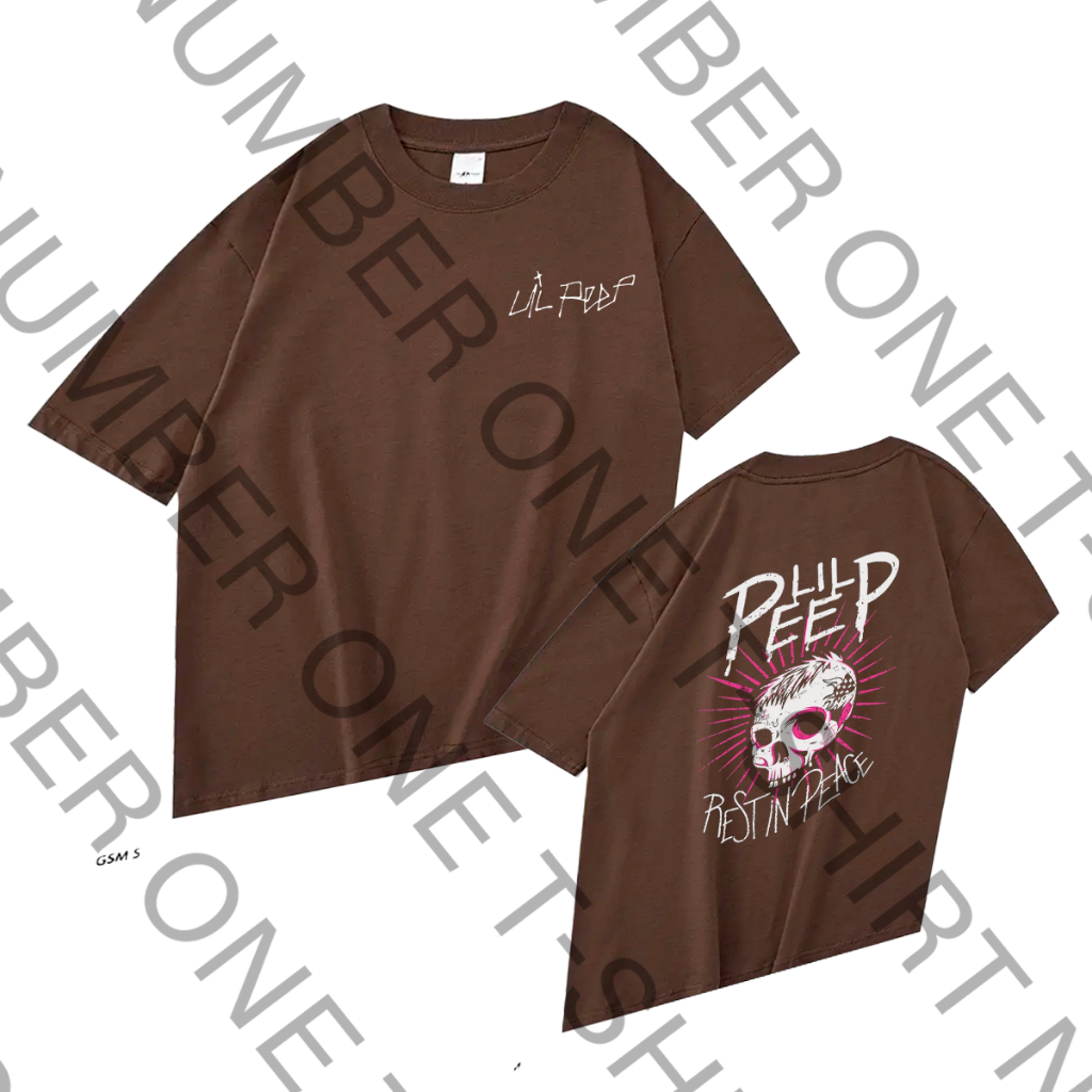 Camiseta Basica e OVERSIZED Lil Peep Rest In Peace Cry Baby Rip