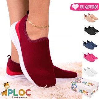 Tênis Infantil Escolar Ortopédico Calce Fácil Passeio Caminhada PLOC Vl-07 em Oferta na Shopee