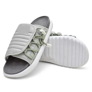 Chinelo Confortável e Estiloso - Cinza com Sola Branca | Envio Rápido