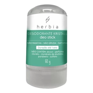 Desodorante Stick Cristal 60g Herbia