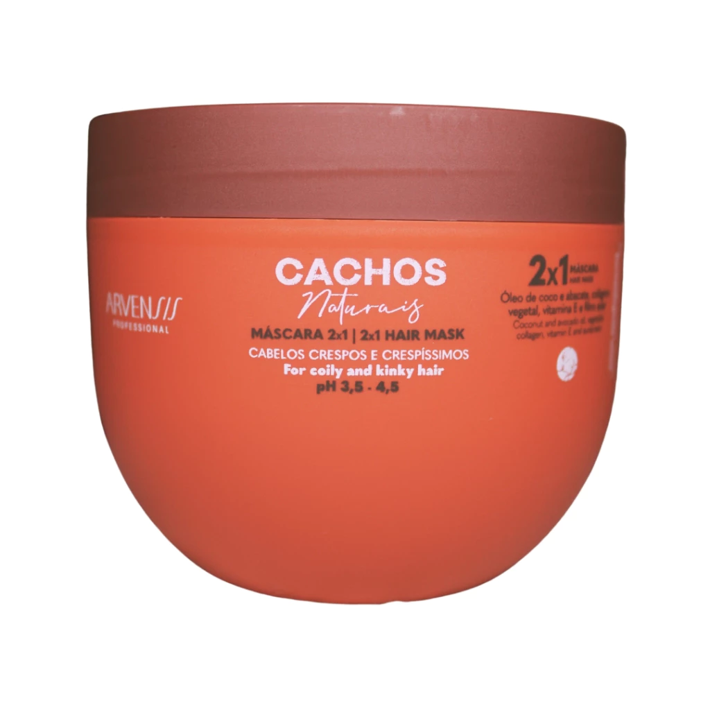 Mascara Capilar Cachos Naturais 2x1 Arvensis 450g