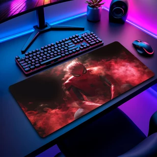 Mouse Pad Gamer Antiderrapante Grande 70x35 80x35 90x40 90x55 cm Jogos Anime Varias Estampas Borda Costurada M922/M937