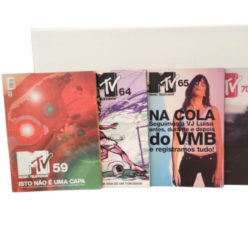 Revista MTV, Unidade - Oficial Anos 2006/07 (raras) | Shopee Brasil
