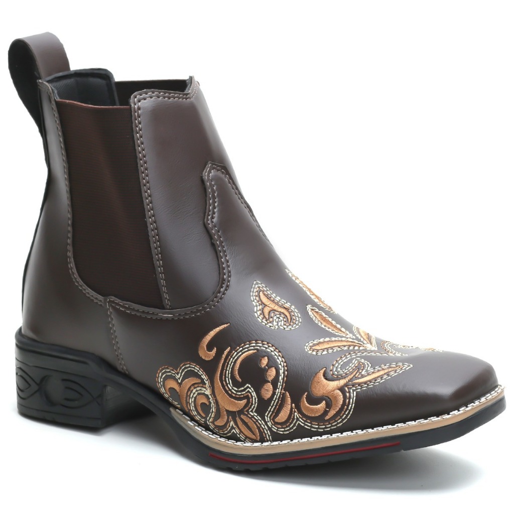 Botina Country Texana Feminina Cano Curto | Shopee Brasil