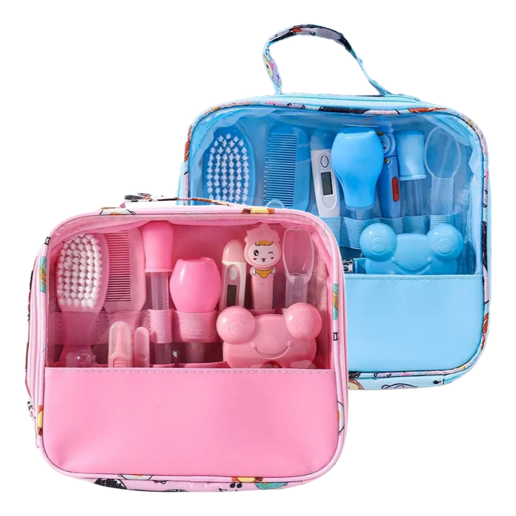 Kit De Cuidados E Higiene Do Bebê Recém Nascido 13 Peças | Shopee Brasil