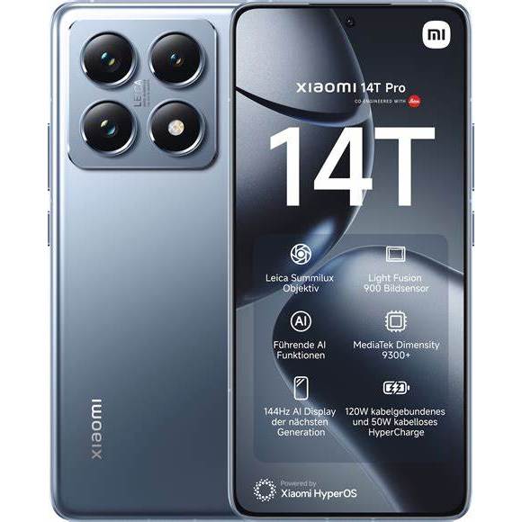 Celular Xiaomi 14T Pro NFC Dual Sim de 512GB/12G Câmera Leica