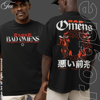 Camiseta Basica e OVERSIZED Bad Omens The Death Of Peace Of Mind Banda Music Tee Unissex