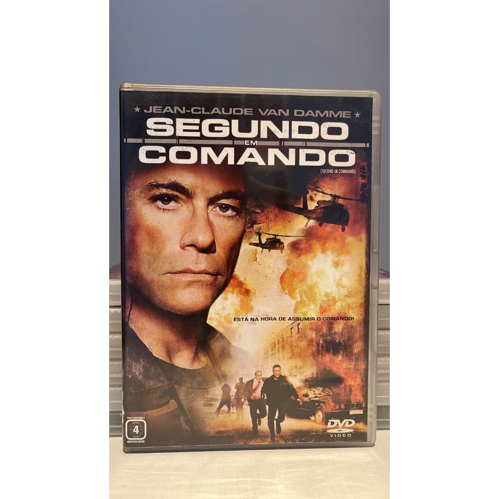 SEGUNDO EM COMANDO - Jean-Claude Van Damme - DVD - Original