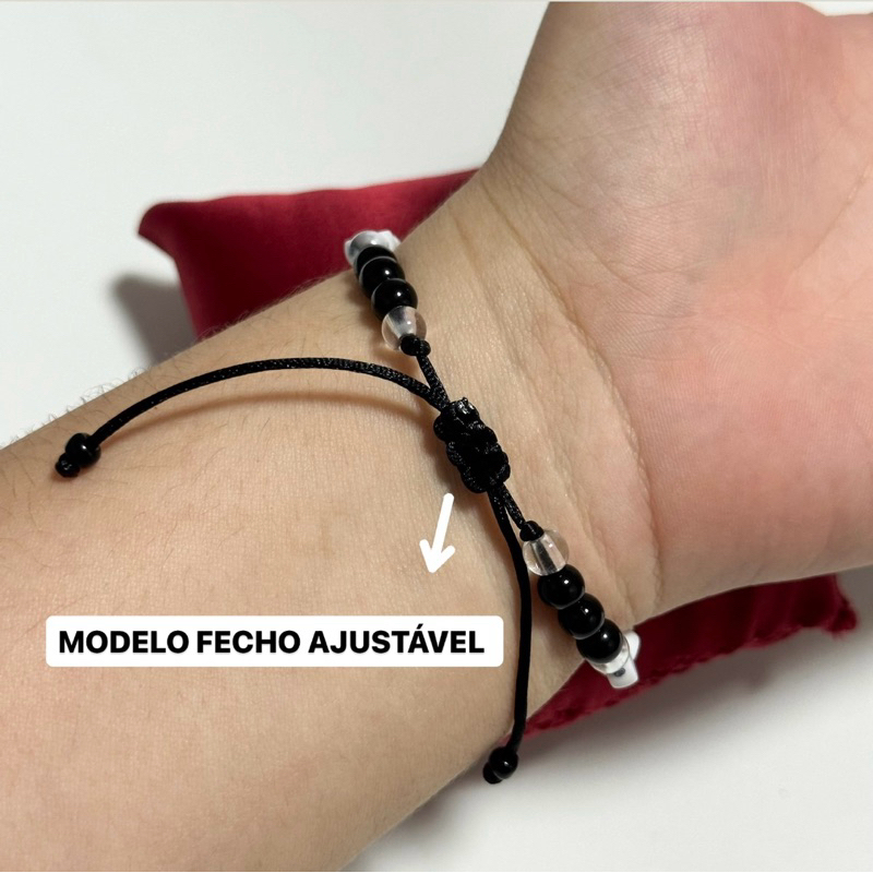 Pulseira de Miçanga com Fecho Ajustável Stray Kids SKZ Bang Chan
