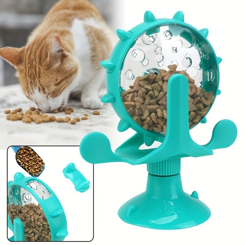 Brinquedo Interativo de Quebra-cabeça para Animais de Estimação, Alimentador Lento para Gatos
