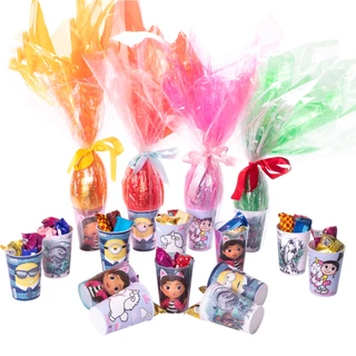 Kit 16 Copos Universal Páscoa Ovos Caseiros Lembrancinha Brinde Festa Plasútil