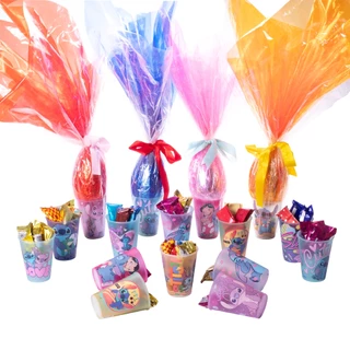 Kit 16 Copos Stitch Páscoa Ovos Caseiros Lembrancinha Brinde Festa Plasútil