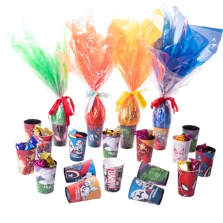 Kit 20 Copos Marvel Páscoa Ovos Caseiros Lembrancinha Brinde Festa Plasútil