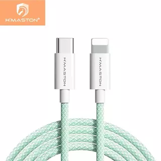 H'maston HB06 Cabo Carregador Usb C Original 27W 1 Metro