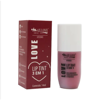 Lip Tint 3 em 1- Max Love em Oferta na Shopee