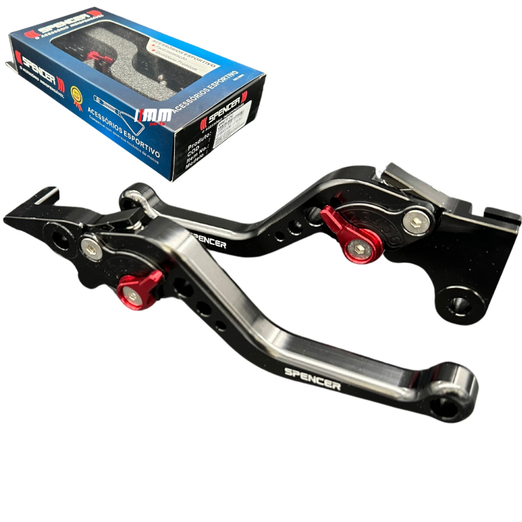 Manete Spencer Xre 300 Xre 190 Esportivo Com Regulagem Aluminio Par