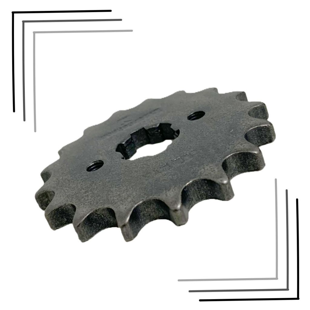 Pinhão 17 Dentes P/ Nxr 160 Bros / Xre 190 / Cg 150 Titan Vaz