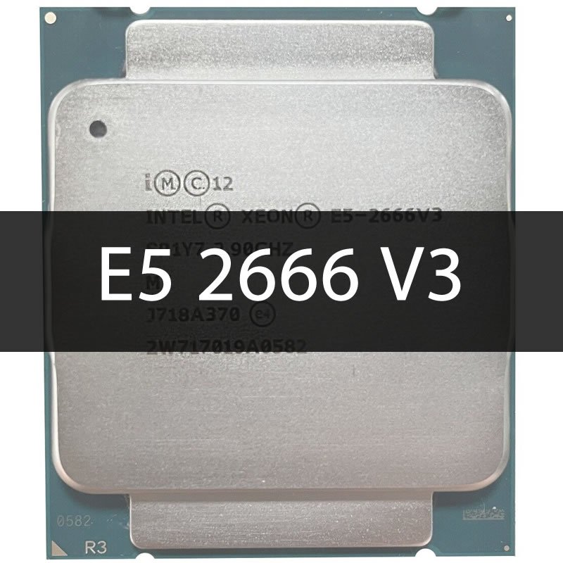 Processador Intel Xeon E5 2666 V3 2.90/3.50Ghz 135W 10/20 LGA 2011