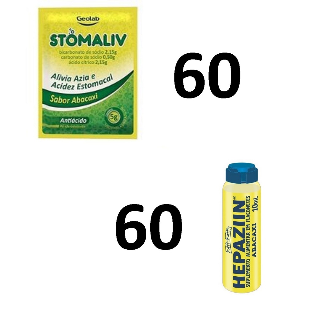 Kit ressaca com 60 de cada suplemento alimentar | Shopee Brasil